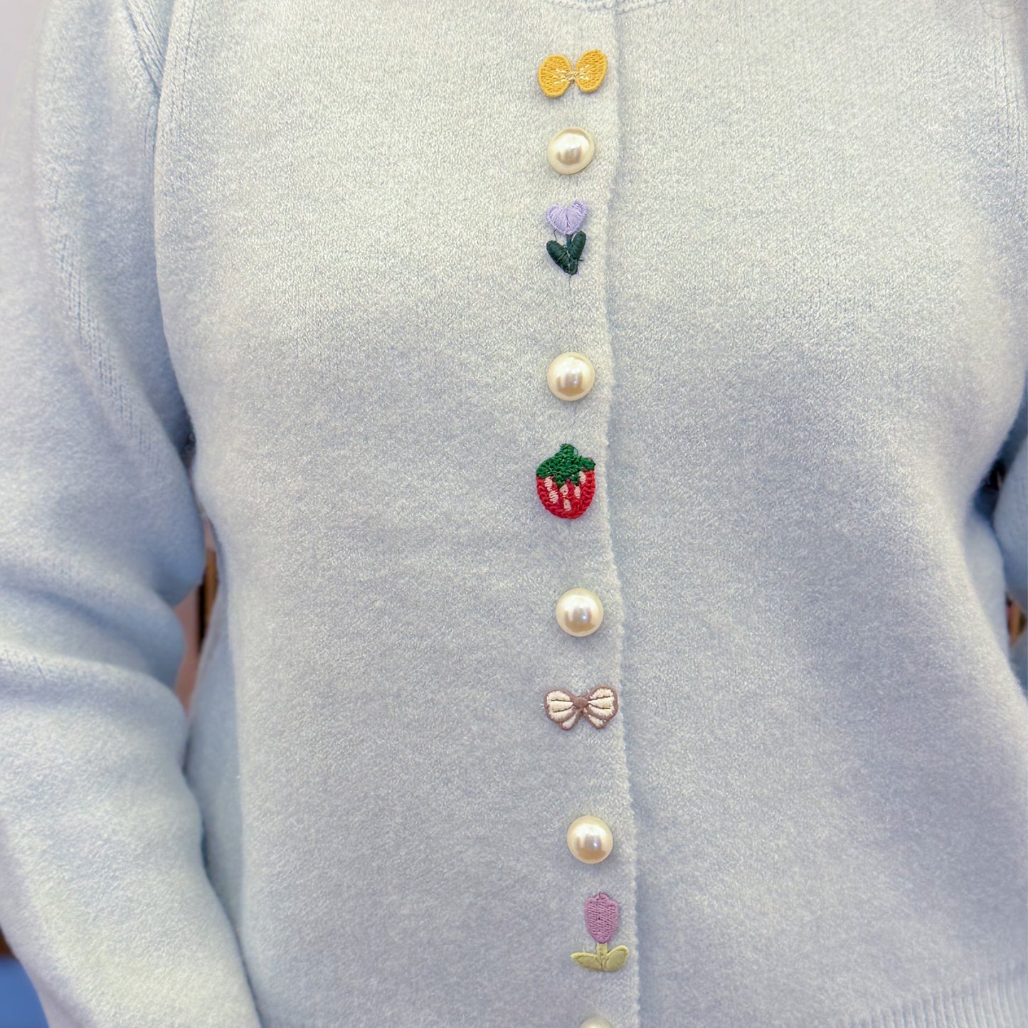 STRAWBERRY CARDIGAN