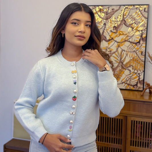 STRAWBERRY CARDIGAN